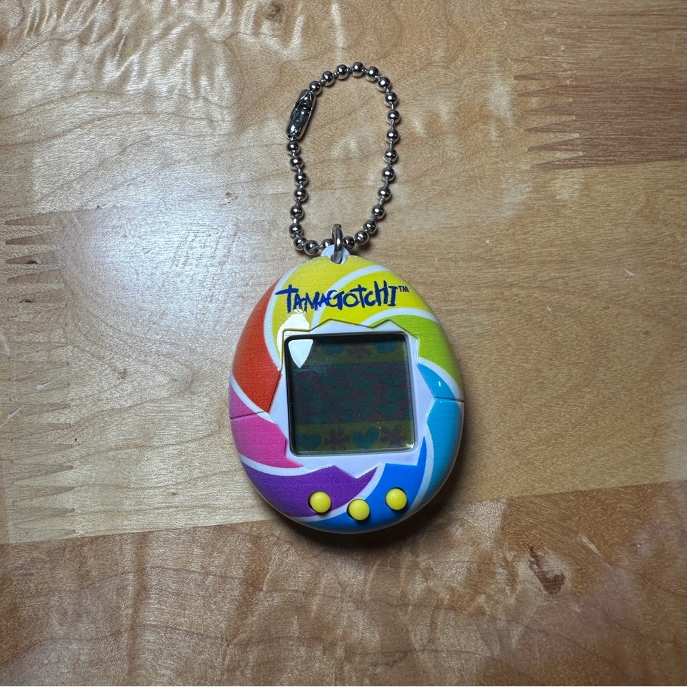 Tamagotchi Colorful Keychain